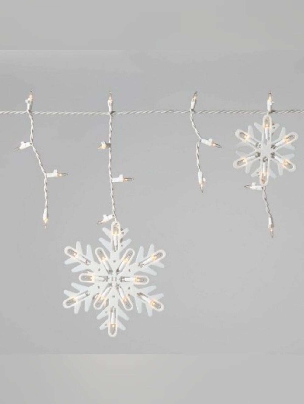 Wondershop Snowflake Icicle Lights